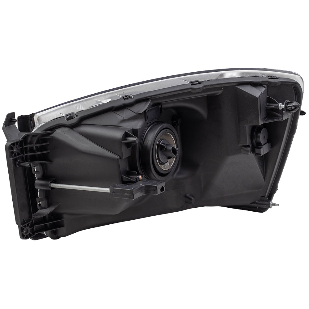 Brock Replacement Set Driver and Passenger Headlights Compatible with 2007-2008 Pickup Truck 68003125AD 68003124AD