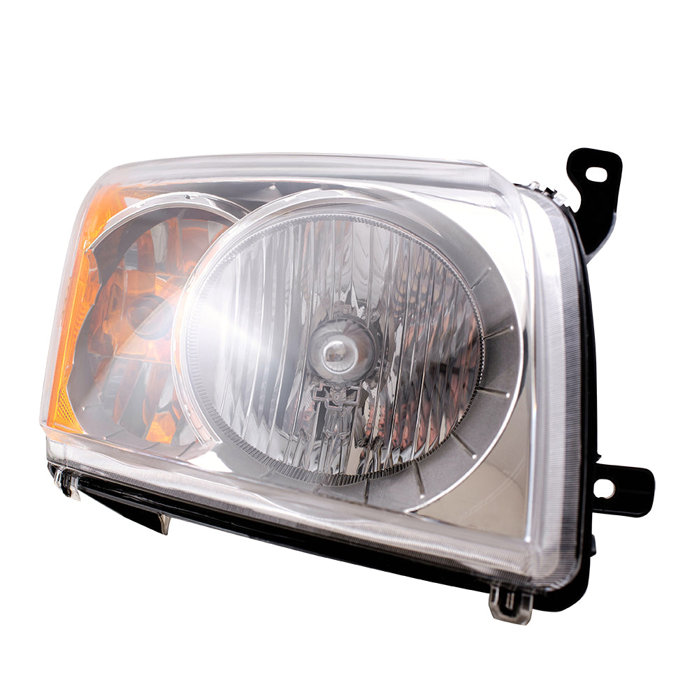 Brock Replacement Passenger Headlight Compatible with 2007-2012 Caliber 5303738AJ