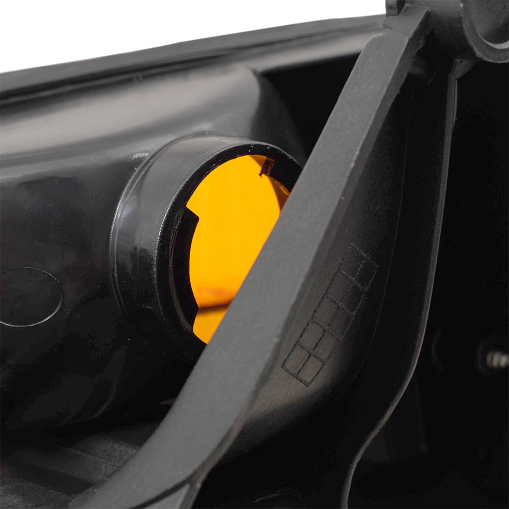 Brock Replacement Driver Composite Headlight with Park Signal Lamp Compatible with 1997 Dakota 1998 Durango 5011407AA