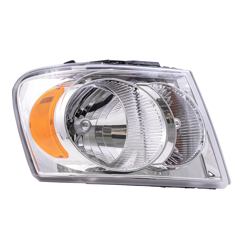 Brock Headlight Assembly for 07-09 Dodge Durango Passenger Headlamp Housing 55078018AI