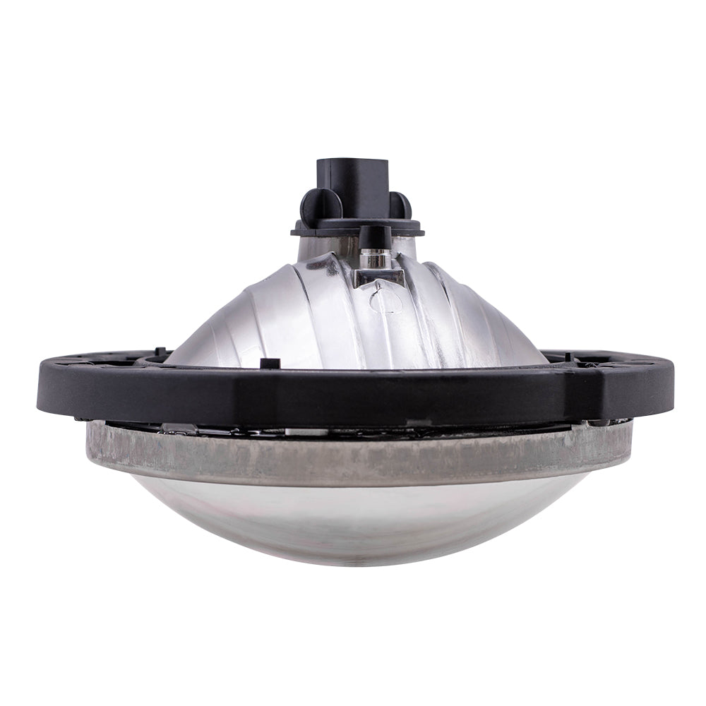 Brock Headlight Assembly fits 07-17 Jeep Wrangler & 18 Wrangler JK Driver Halogen Lamp