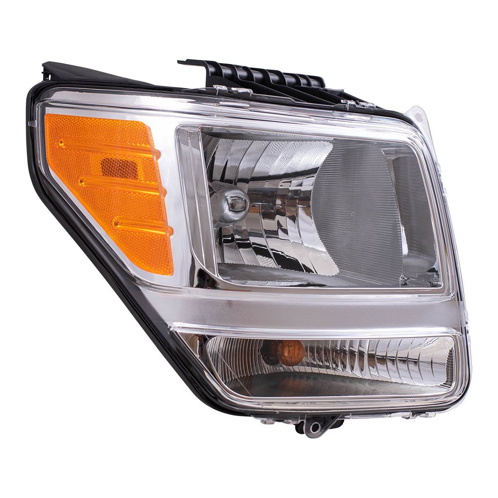 Brock Replacement Set Driver and Passenger Headlights Compatible with 2007-2011 Nitro 55157225AD 55157224AD