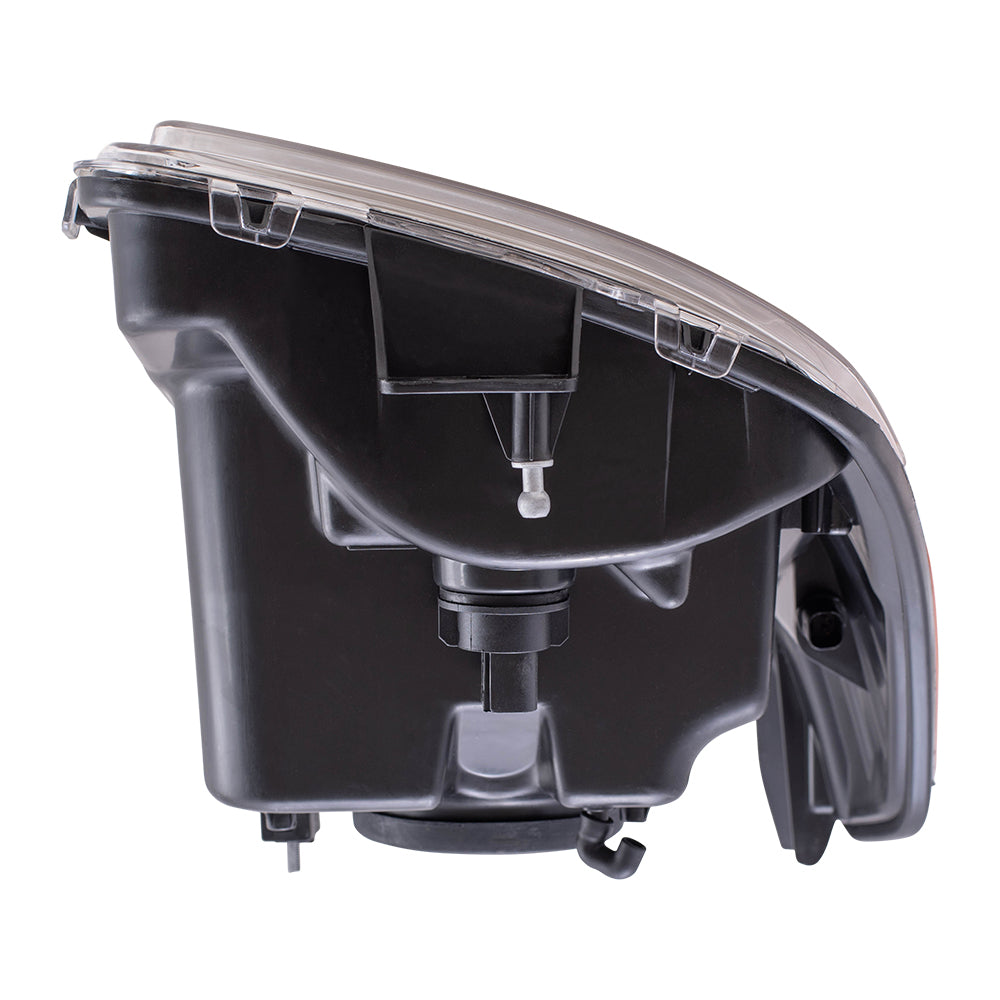 Brock Replacement Driver Headlight Compatible with 2007-2011 Nitro 55157225AD