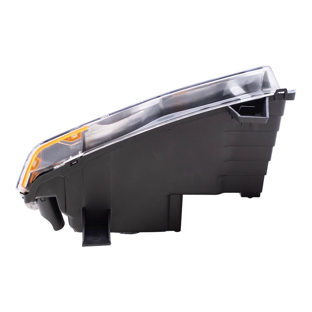 Brock Headlight Assembly for 08-10 Jeep Grand Cherokee Passengers Halogen Lens Housing