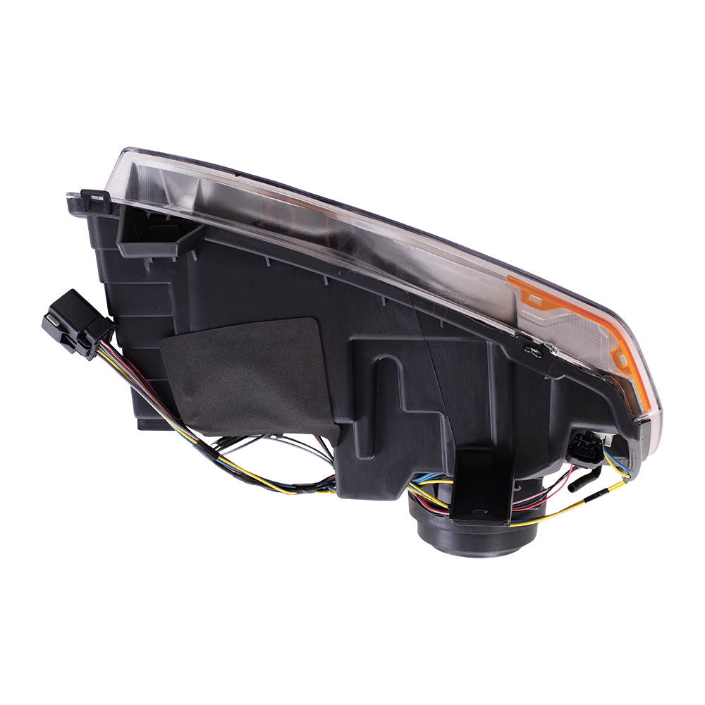 Brock Headlight Assembly for 08-10 Jeep Grand Cherokee Drivers HID Lens 55157485AG