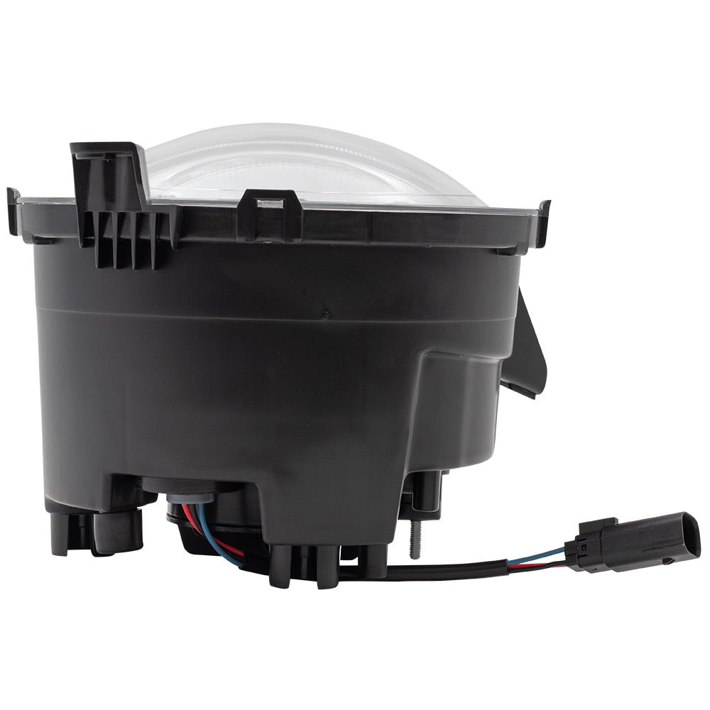 Brock Replacement Driver Halogen Headlight Compatible with 2018-2026 Wrangler JL 2020-2026 Gladiator 55112873AF