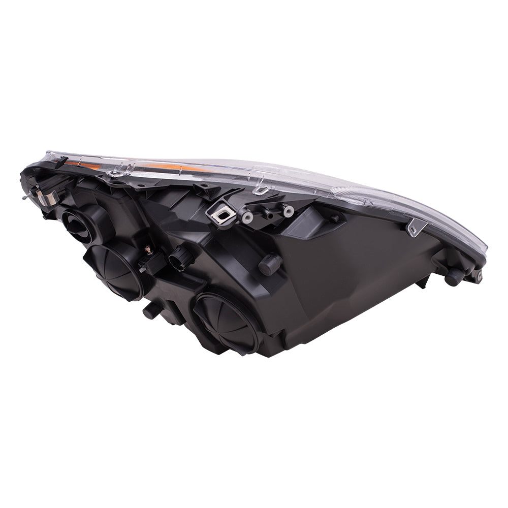 Brock Replacement Set Driver and Passenger Halogen Combination Headlights Compatible with 2014-2022 Promaster