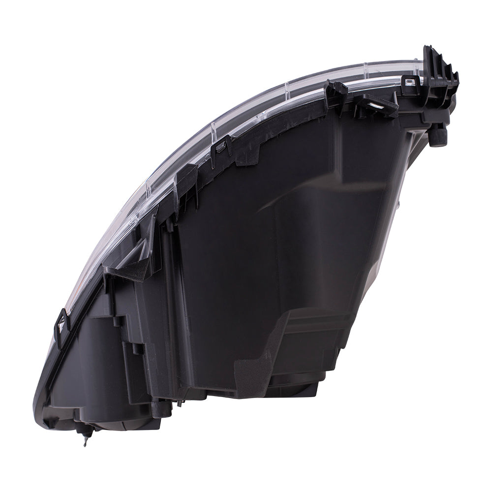 Brock Replacement Driver Halogen Combination Headlight Compatible with 2014-2022 Promaster