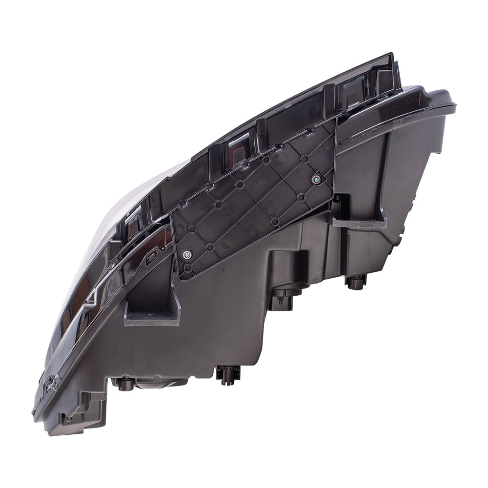 Brock Aftermarket Replacement Passenger Side HID Combination Headlight Assembly Compatible with 2016-2020 Dodge Charger