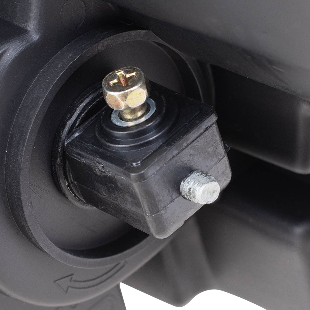 2014-2016 Jeep Grand Cherokee Halogen Combination Headlight Assembly With Black Bezel Set LH+RH