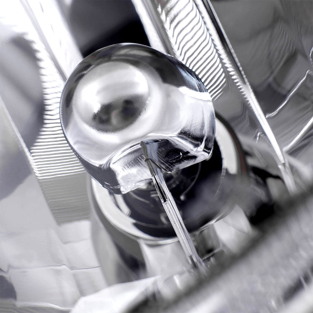 Brock Replacement Set Halogen Headlights Compatible with 2007-2010 Compass 2007-2017 Patriot 5303843AE 5303842AE