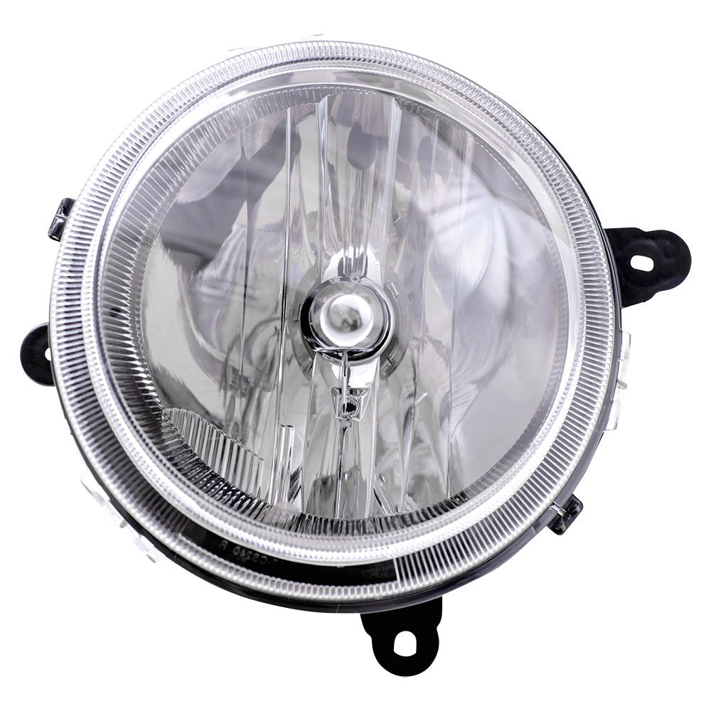Brock Headlight Assembly for 07-10 Jeep Compass 07-17 Patriot Driver Halogen 5303843AE