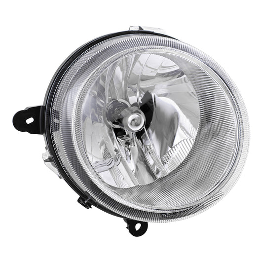 Brock Replacement Passenger Halogen Headlight Compatible with 2007-2010 Compass 2007-2017 Patriot 5303842AE