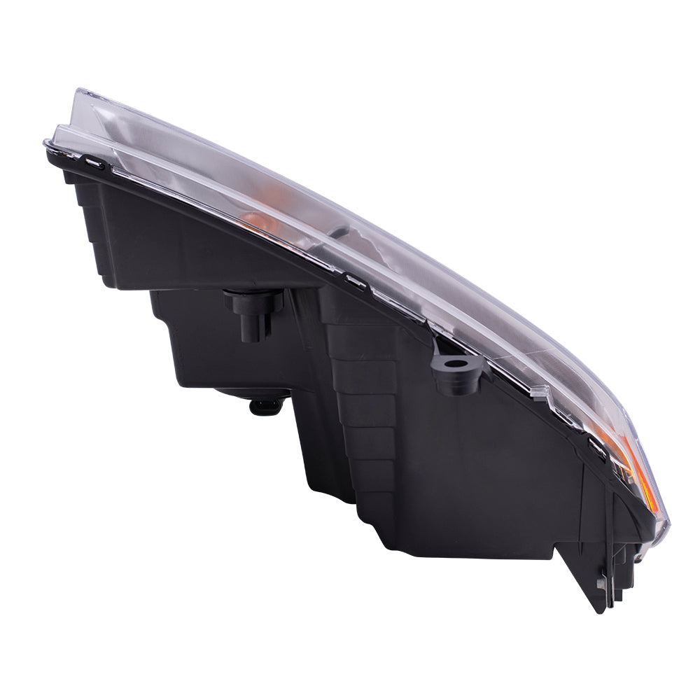 Headlight Assembly for 08-14 Dodge Avenger Drivers Lens Chrome Bezel 5116203AE