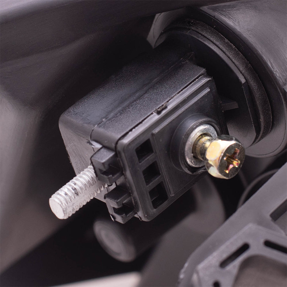 Headlight Assembly for 08-14 Dodge Avenger Drivers Lens Chrome Bezel 5116203AE