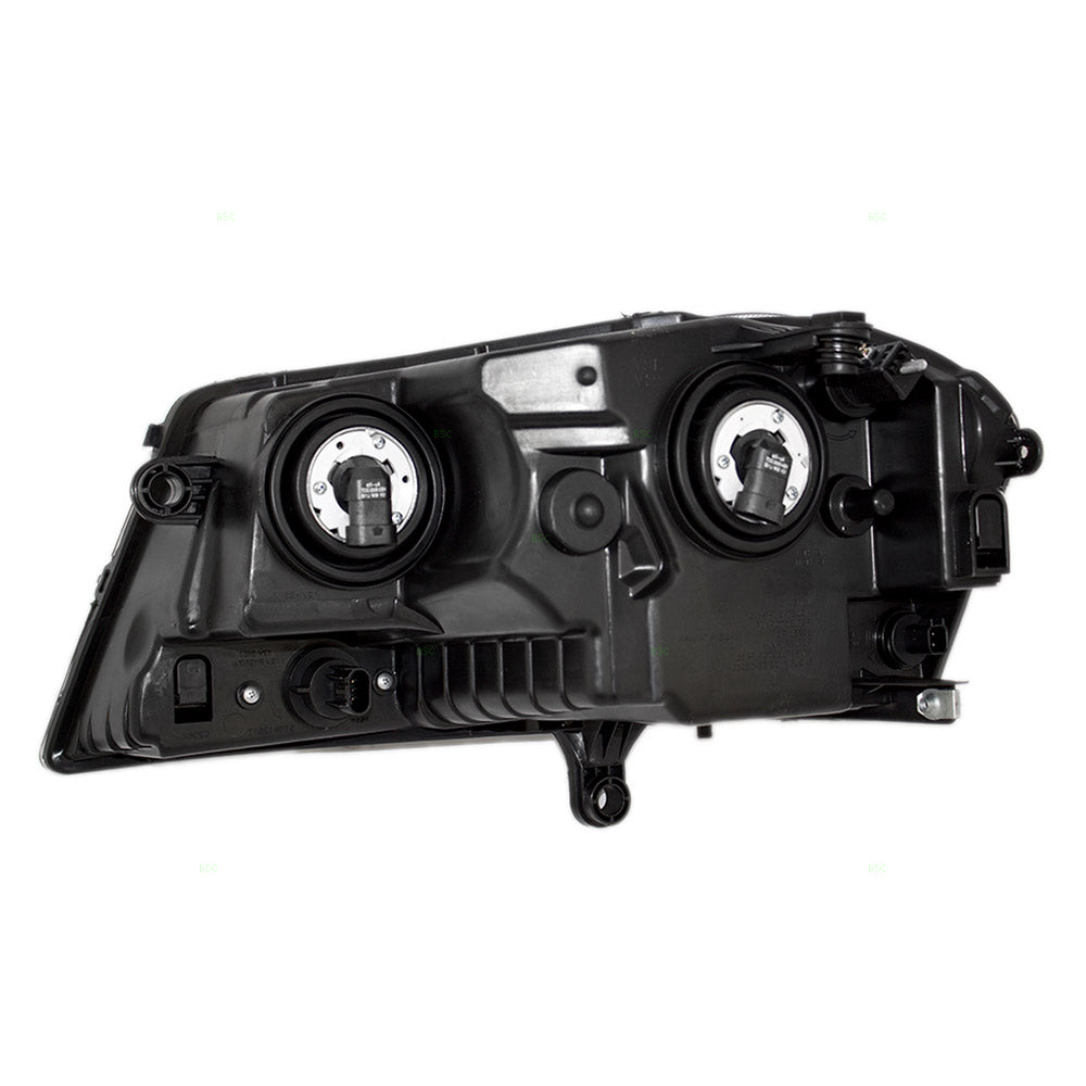 Headlight Assembly for 08-13 Dodge Avenger Passengers Lamp Black Bezel 5303744AD