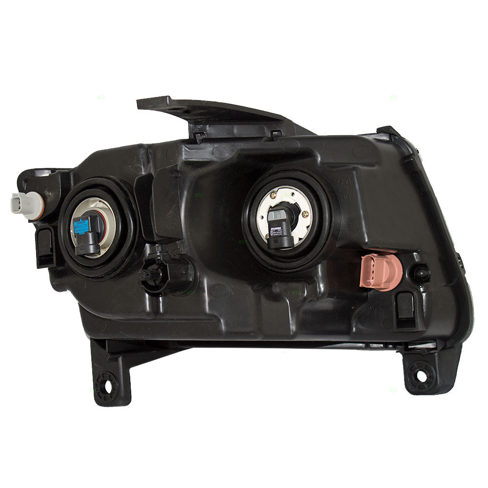 Brock Headlight Assembly for 11-13 Jeep Grand Cherokee Drivers Halogen Lens 55079379AF