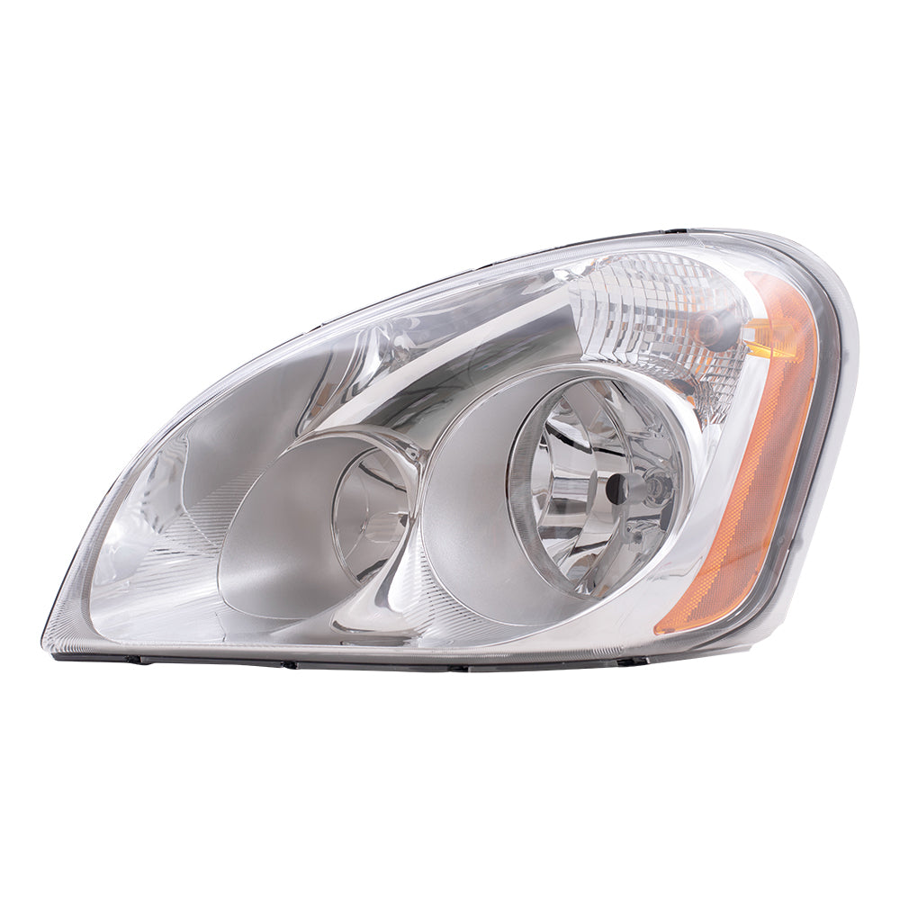 Brock Replacement Drivers Side Halogen Headlight Compatible with 2008-2017 Cascadia