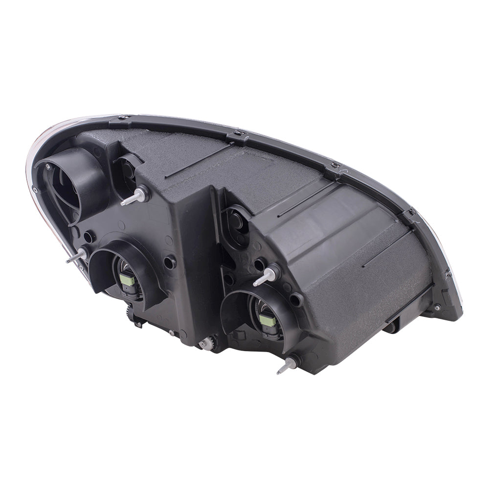 Brock Replacement Drivers Side Halogen Headlight Compatible with 2008-2017 Cascadia