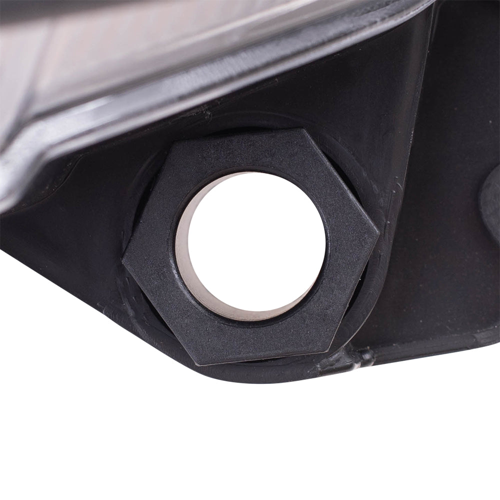 Brock Replacement Driver Halogen Headlight Lens Compatible with 2002-2019 M2 and 2004-2009 SAF-T-LINER C2 A06-75732-004