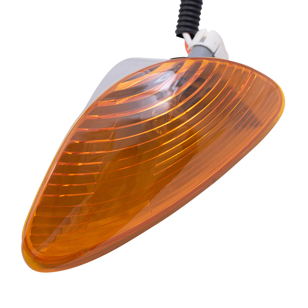 Brock Replacement Drivers and Passengers Halogen Headlights and Marker Lights Compatible with 2008-2018 Durastar and Transtar