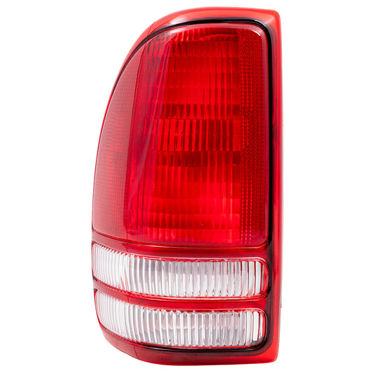 Brock Replacement Driver Taillight Compatible with 1997-2004 Dakota Pickup Truck 55055113
