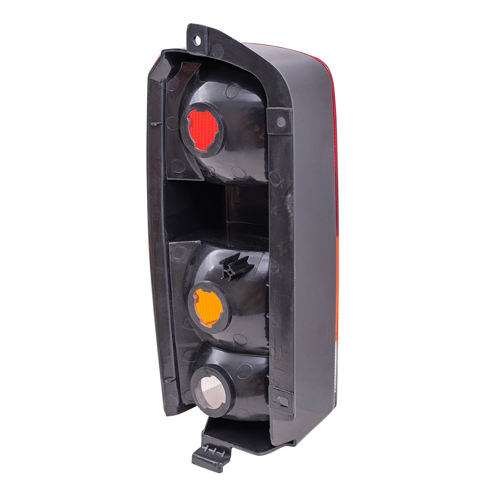 Brock Replacement Passenger Taillight Compatible with 1997-2001 Cherokee 4897398AA
