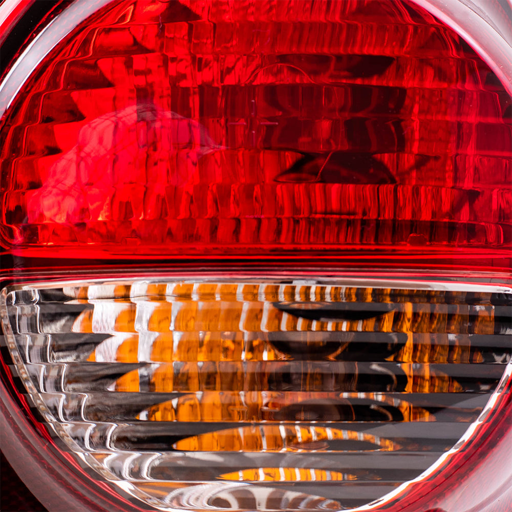 Brock Replacement Driver Tail Light Compatible with 2005-2007 Liberty 55157061AC