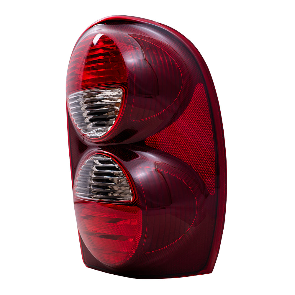 Brock Replacement Passenger Tail Light Compatible with 2005-2007 Liberty 55157060AD