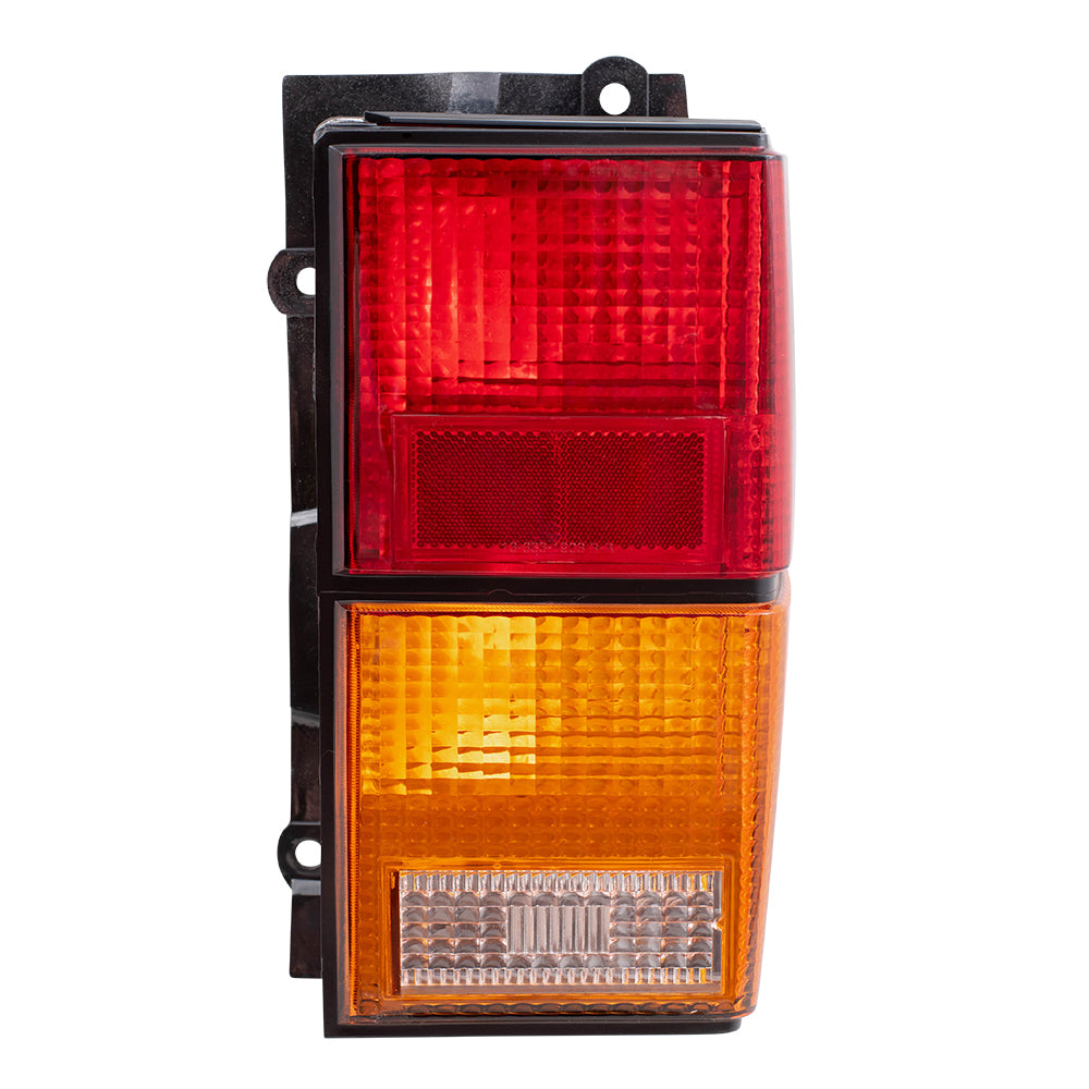 Brock Replacement Set Driver and Passenger Tail Lights Compatible with 1984-1996 Cherokee 4720501 4720500