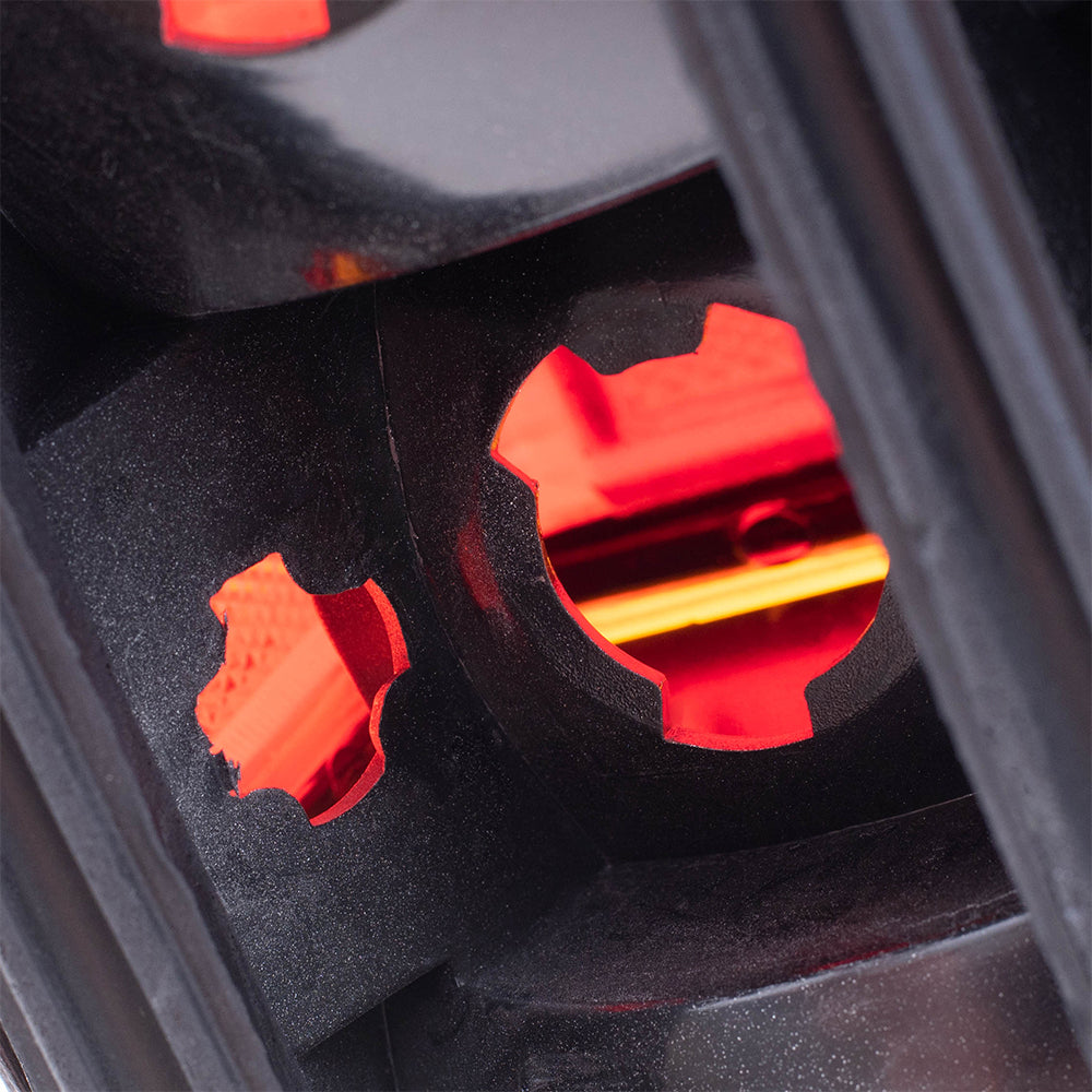 Brock Replacement Set Driver and Passenger Tail Lights Compatible with 1984-1996 Cherokee 4720501 4720500