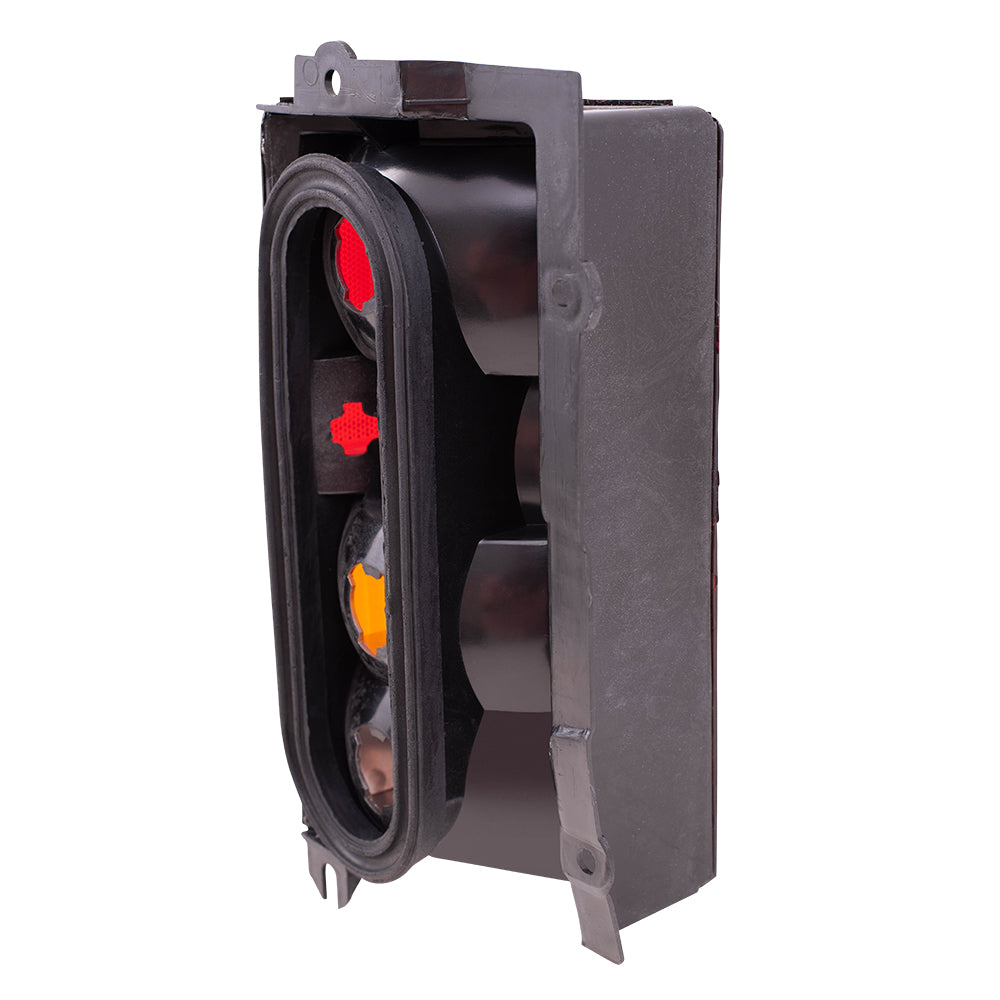 Brock Replacement Set Driver and Passenger Tail Lights Compatible with 1984-1996 Cherokee 4720501 4720500