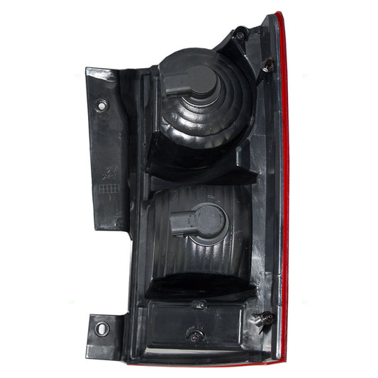 Brock Aftermarket Replacement Driver Side Left Combination Tail Light Assembly Compatible With 2008-2010 Chrysler Town & Country