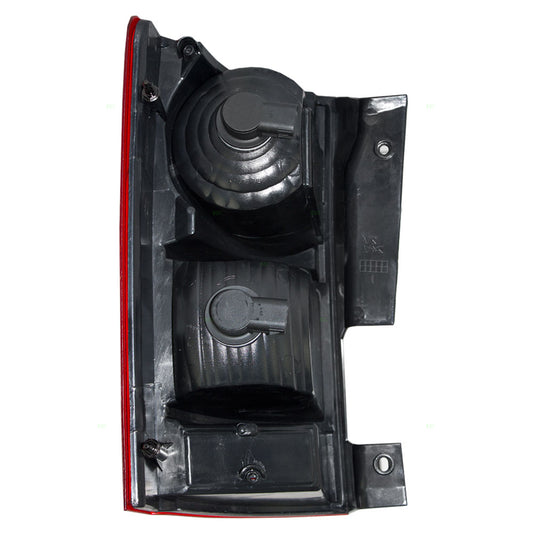 Brock Aftermarket Replacement Passenger Right Combination Tail Light Assembly Compatible With 2008-2010 Chrysler Town & Country