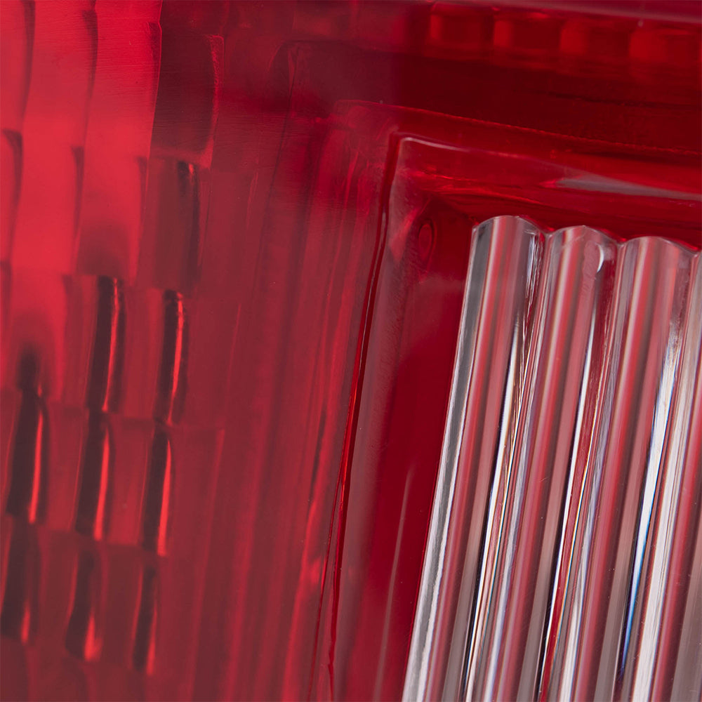 Brock Replacement Driver Taillight Chrome Trim and Housing Compatible with 1981-1993 Pickup charger 4163151