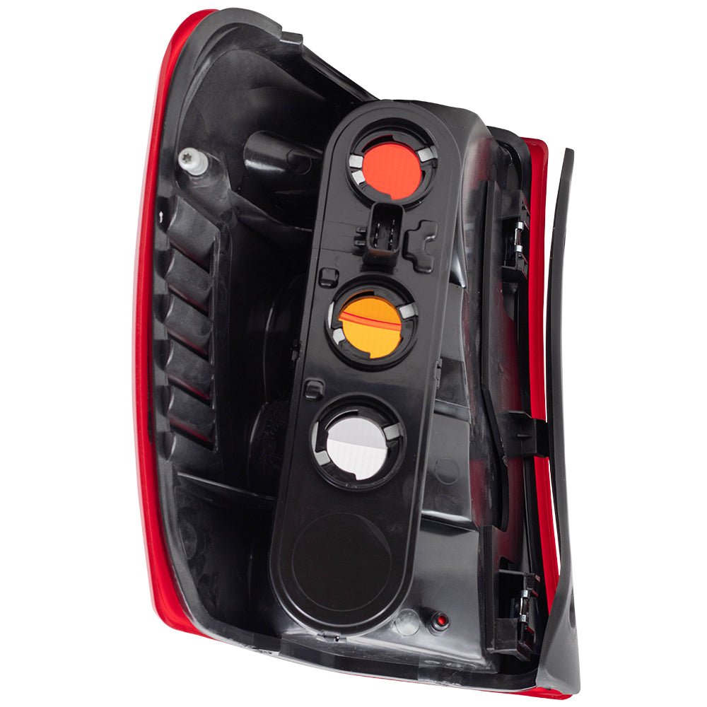 Brock Aftermarket Replacement Passenger Right Tail Light Unit with Circuit Board without Bulbs-Sockets Compatible with 1999-2002 Jeep Grand Cherokee Built to 11/01