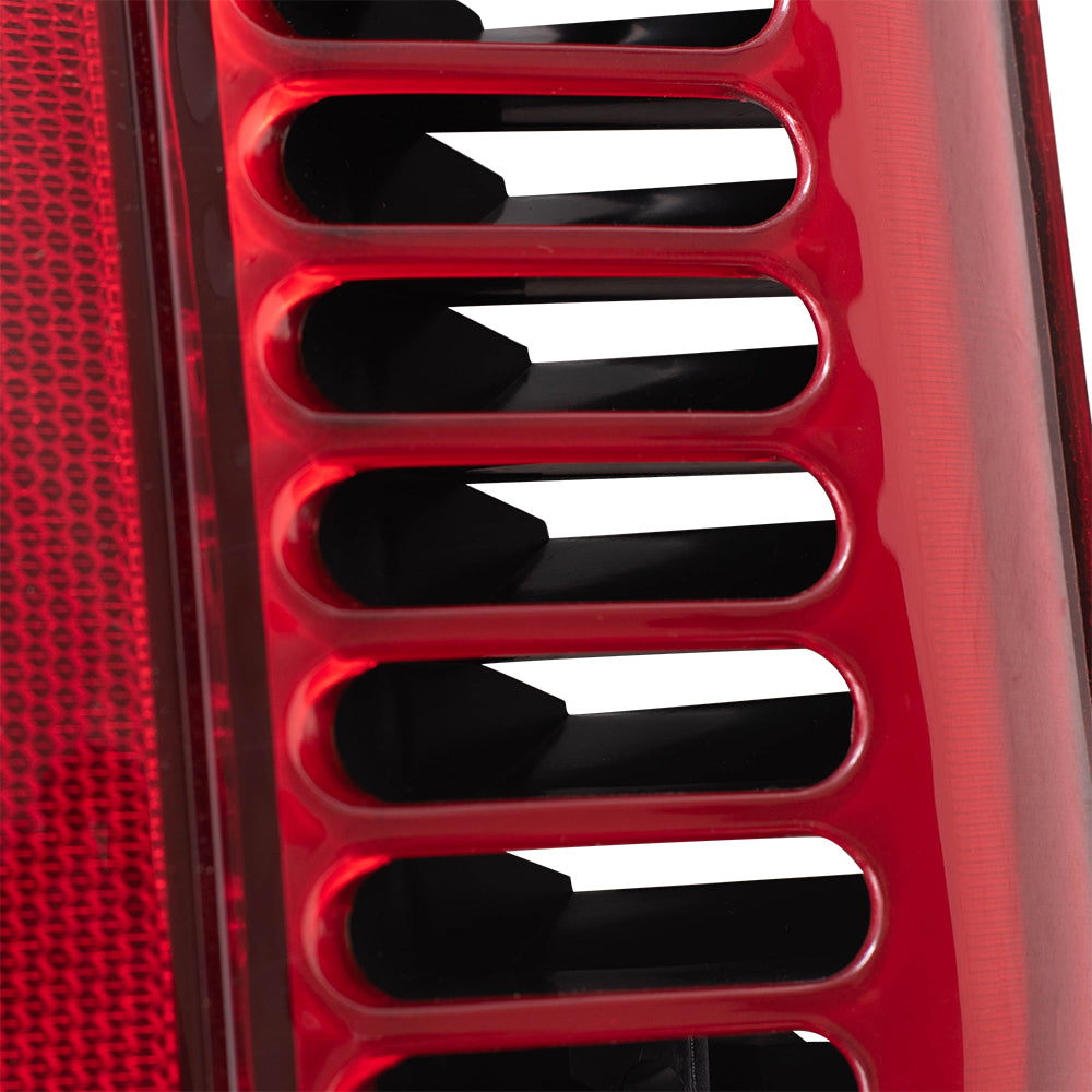 Brock Replacement Set Driver and Passenger Tail Lights Compatible with 1994-2003 B Series Van 4882685 4882684