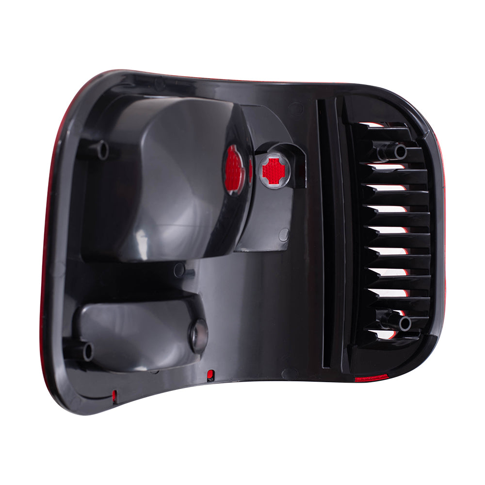 Brock Replacement Driver Tail Light Compatible with 1994-2003 B Series Van 4882685