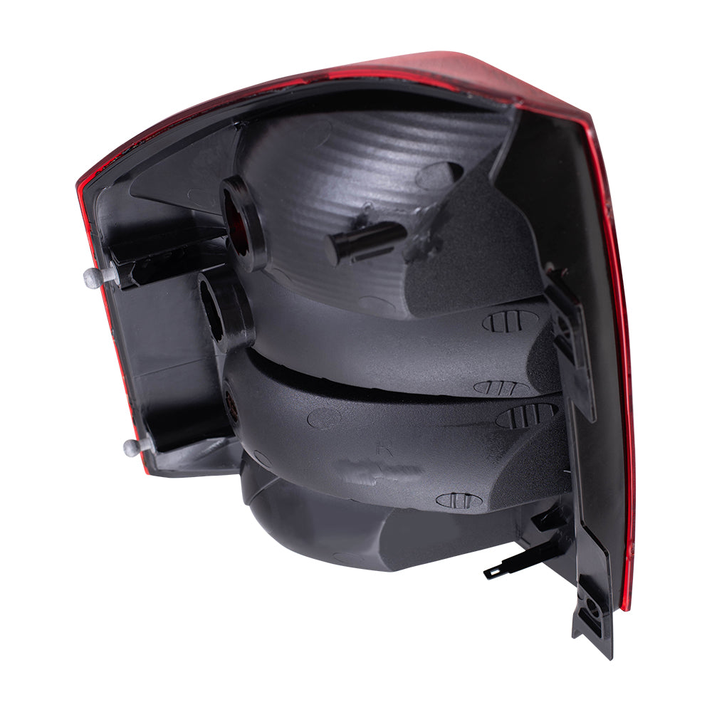 Brock Replacement Set Driver and Passenger Tail Light Compatible with 2007-2010 Compass 5303879AD 5303878AD