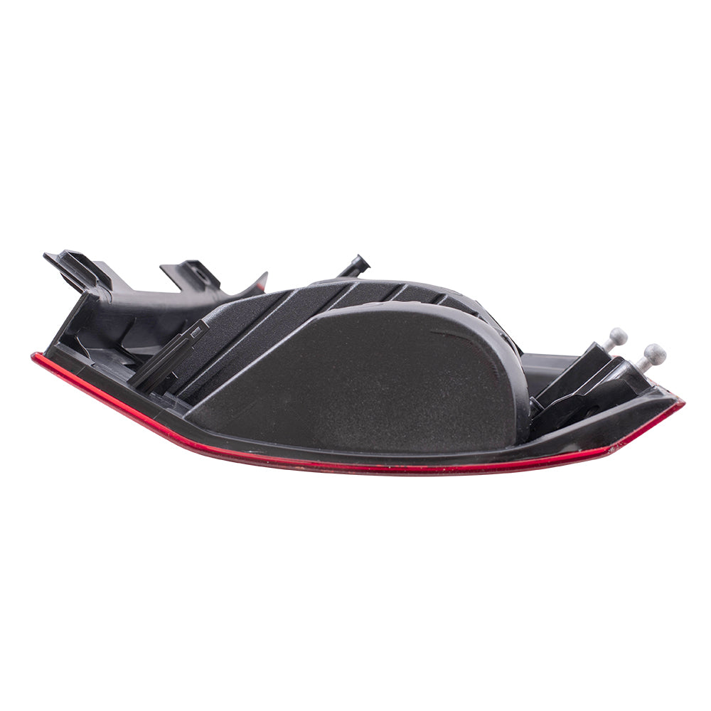 Brock Replacement Driver Tail Light Compatible with 2007-2010 Compass 5303879AD