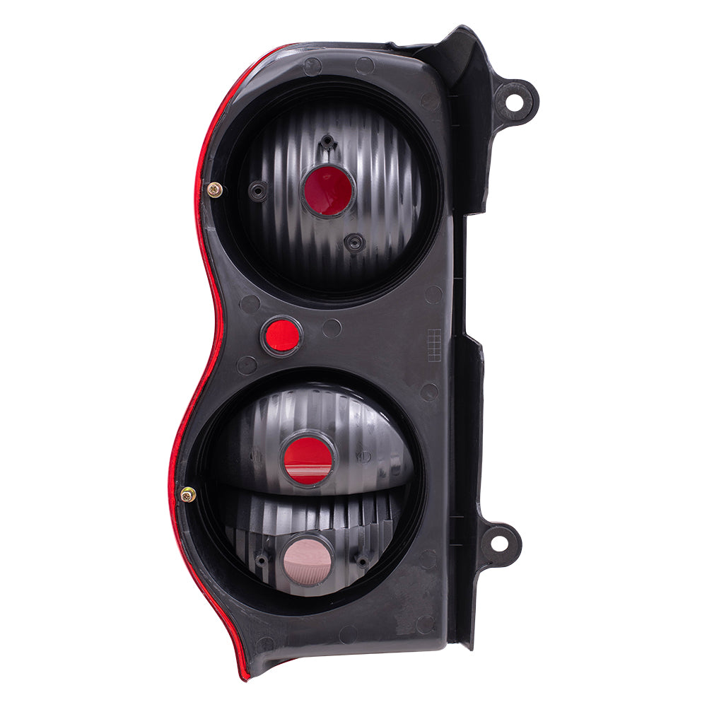 Brock Replacement Passenger Tail Light Compatible with 2004-2009 Durango 5303879AD 5133168AI