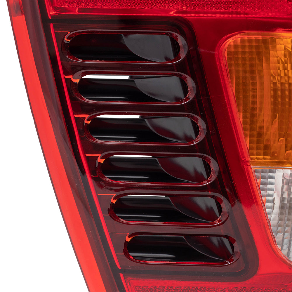 Brock Replacement Drivers Tail Light Lens with Circuit Board Compatible with 2002-2004 Grand Cherokee 55155138AJ