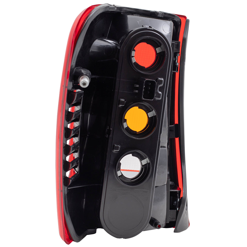 Brock Replacement Passenger Tail Light Lens with Circuit Board Compatible with 2002-2004 Grand Cherokee 55155138AJ