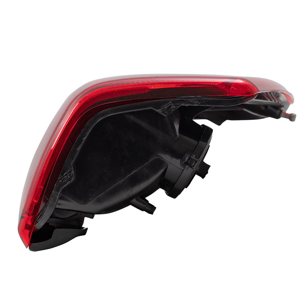 Brock Replacement Passenger Tail Light Lens with Circuit Board Compatible with 2002-2004 Grand Cherokee 55155138AJ