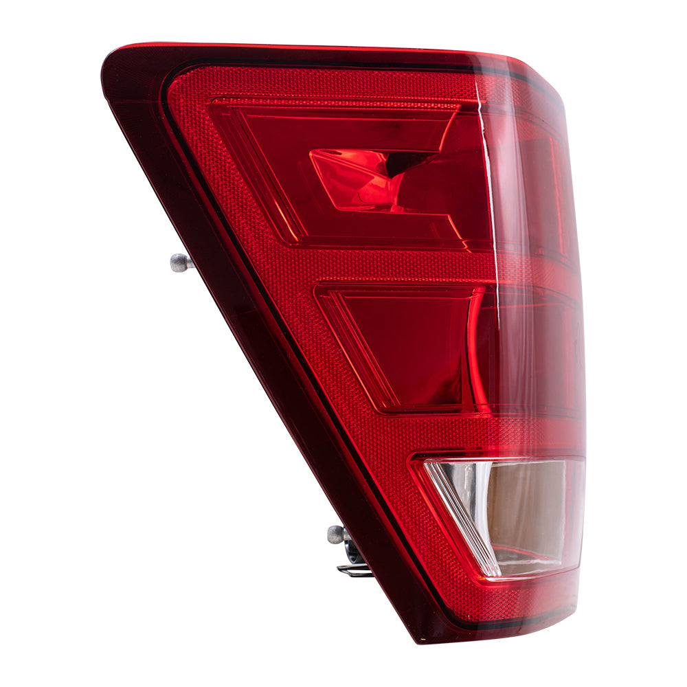 Brock Replacement Driver Tail Light Compatible with 2005-2006 Grand Cherokee 55156615AE