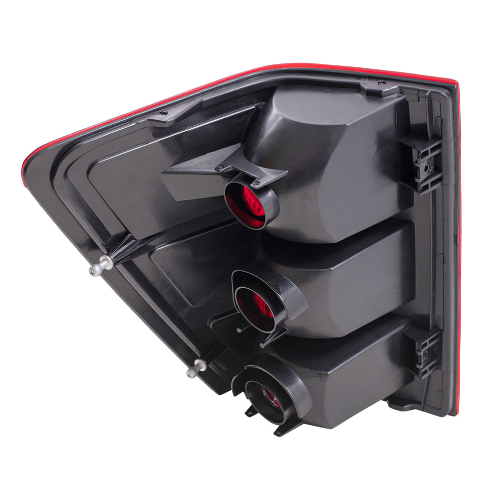 Brock Replacement Passenger Tail Light Compatible with 2005-2006 Grand Cherokee 55156614AE