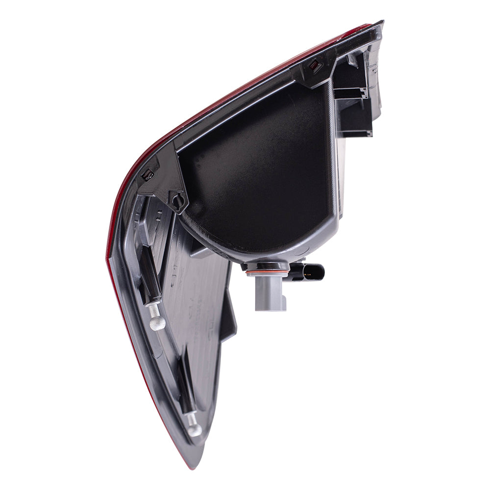 Brock Replacement Driver Tail Light Compatible with 2007-2010 Grand Cherokee 55079013AC