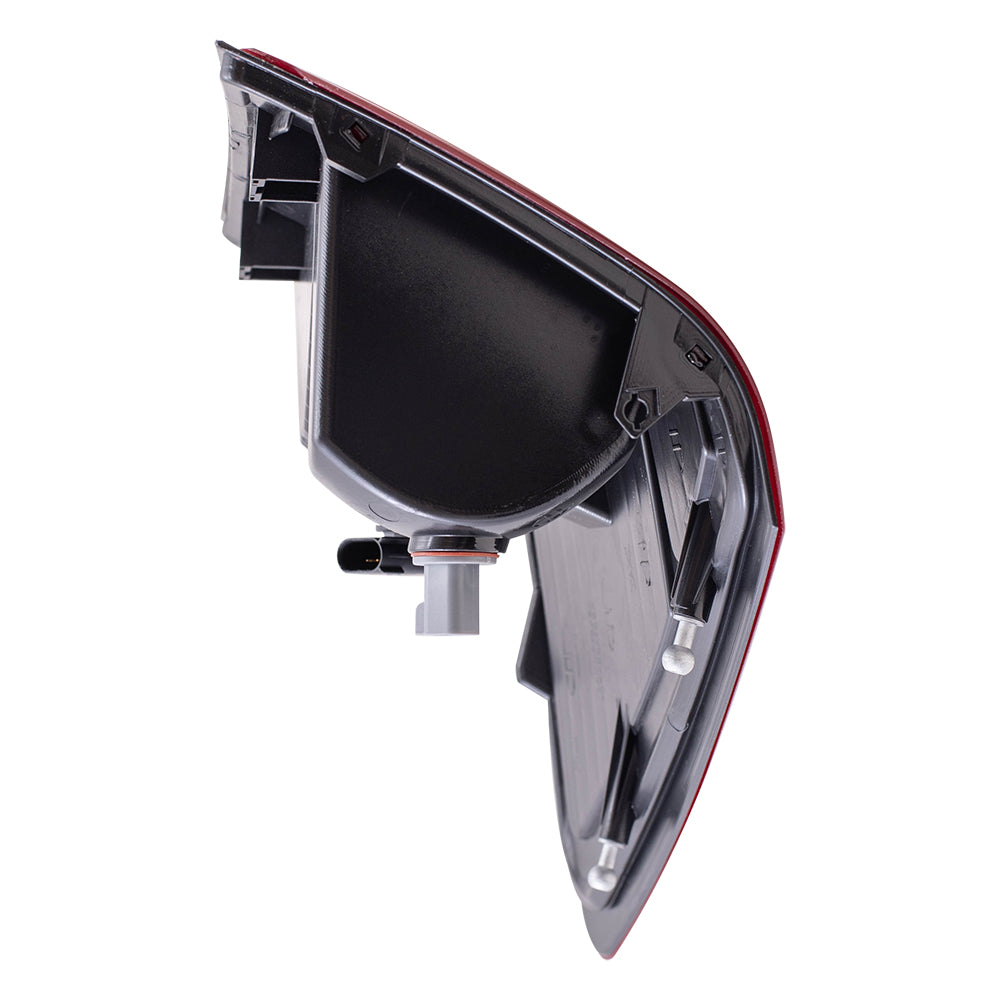 Brock Replacement Passenger Tail Light Compatible with 2007-2010 Grand Cherokee 55079012AC