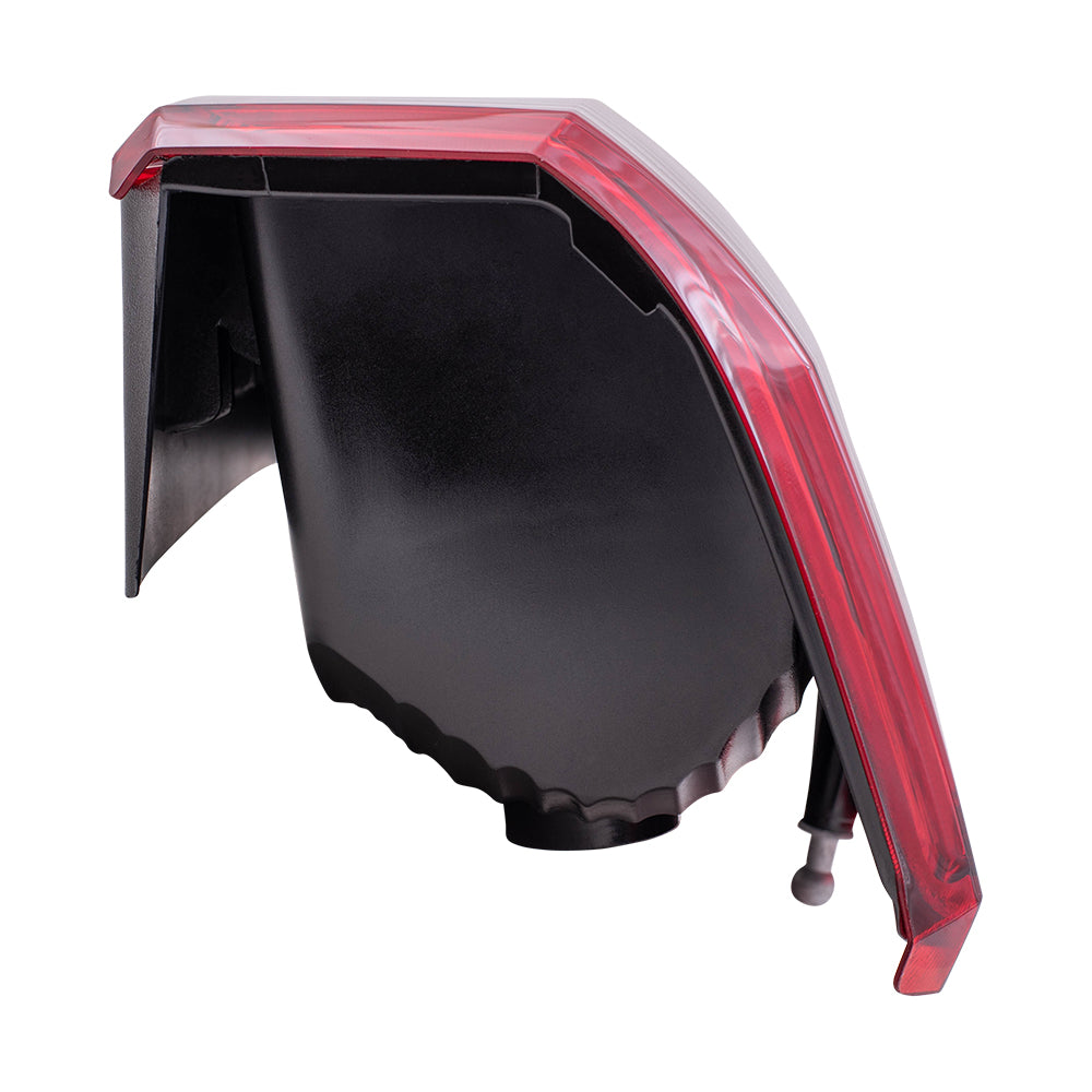 Brock Replacement Set Driver and Passenger Tail Lights Compatible with 2007-2011 Nitro 55157151AG 55157150AC