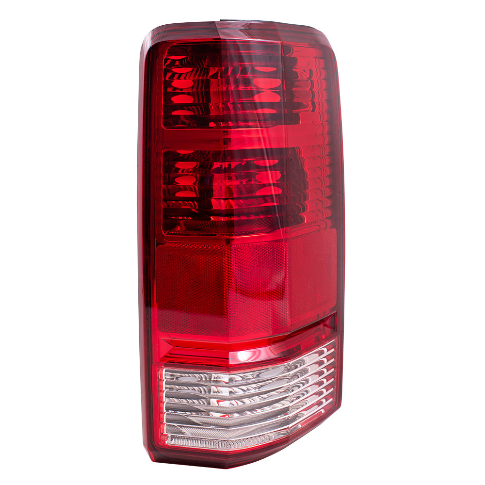 Brock Replacement Set Driver and Passenger Tail Lights Compatible with 2007-2011 Nitro 55157151AG 55157150AC